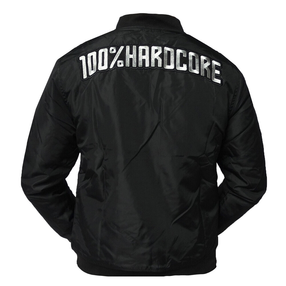 100% Hardcore 100% Hardcore Bomber Jacket 'Deadly Scream'