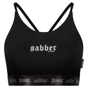 100% Hardcore 100% Hardcore Sport Top 'Gabber' Zwart