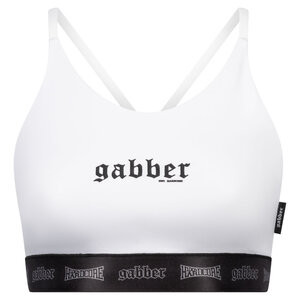 100% Hardcore 100% Hardcore Sport Top 'Gabber' Wit