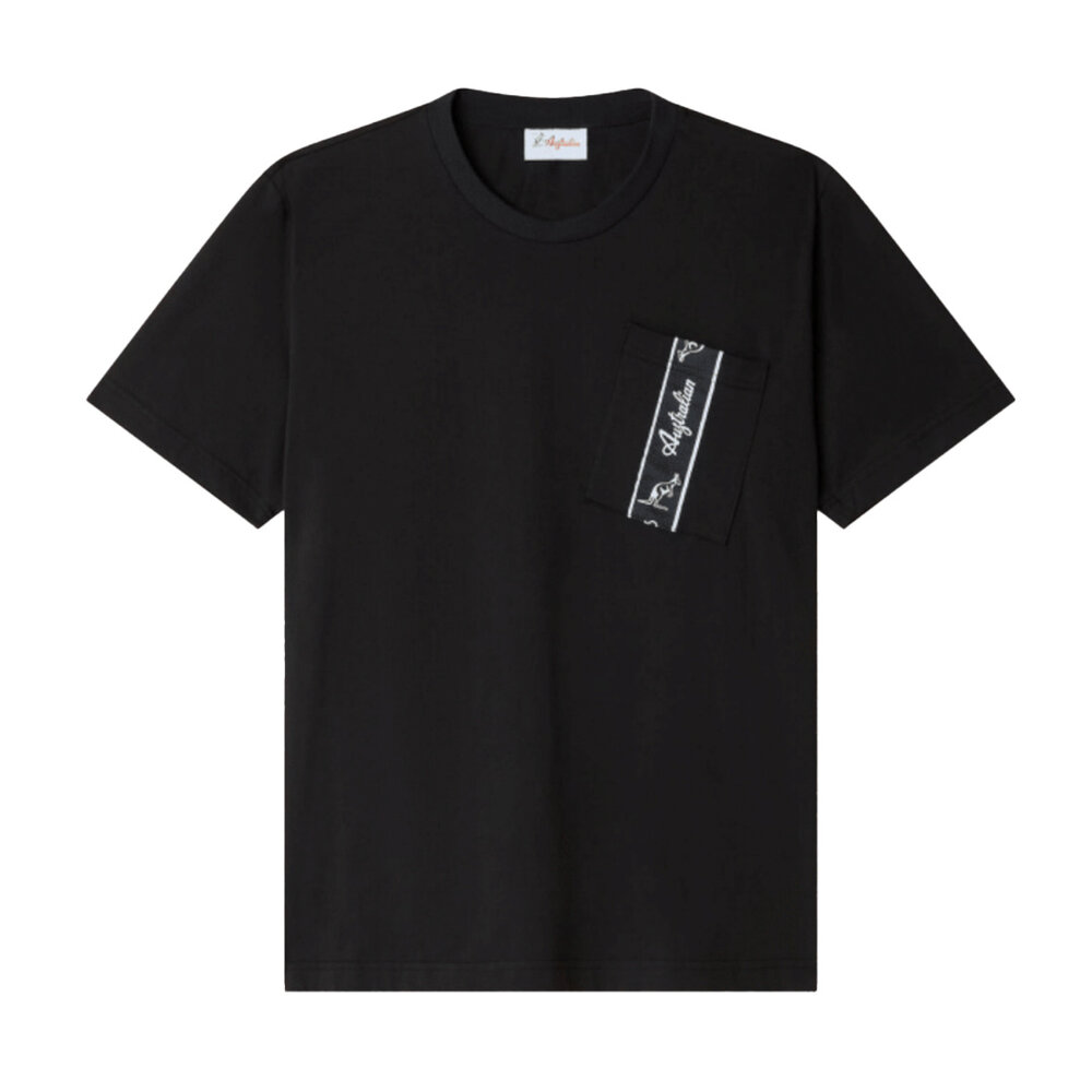 Australian Australian T-shirt Pocket (Black)