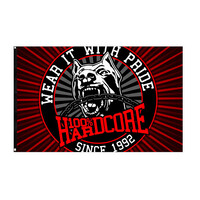 100% Hardcore Vlag 'Coach'