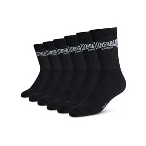 Lonsdale Lonsdale Sportsocken 6er-Pack Schwarz Lonsdale Lonsdale Sportsocken 6er-Pack Schwarz