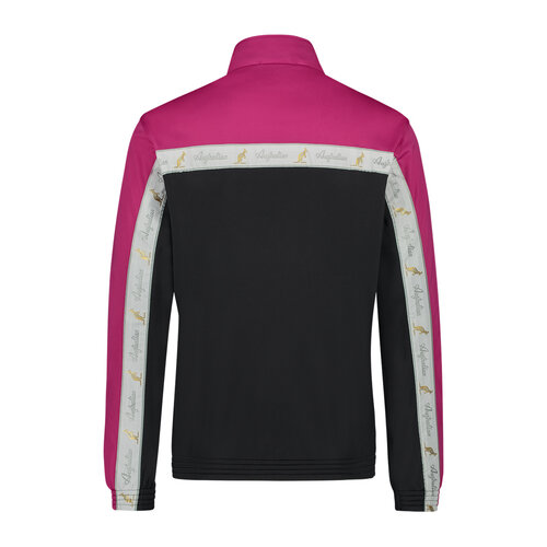 Australian Australian Duo Jacket met witte bies 3.0 (Fuxia) - Verbeterde pasvorm