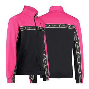 Australian Australian Duo Jacket met zwarte bies 3.0 (Fuxia)