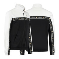 Australian Duo Jacket met zwarte bies 3.0 (White) - Verbeterde pasvorm