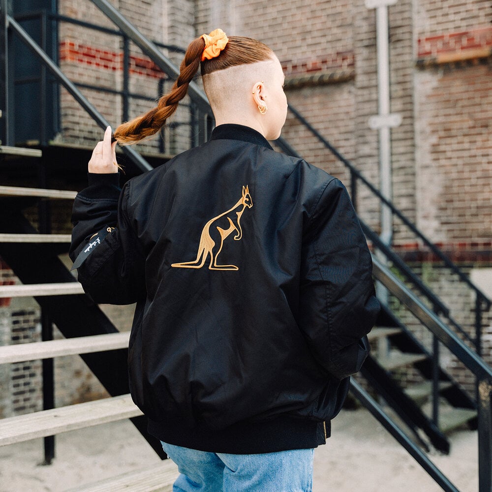 Australian Australian Archive Bomber Jacket (Black)