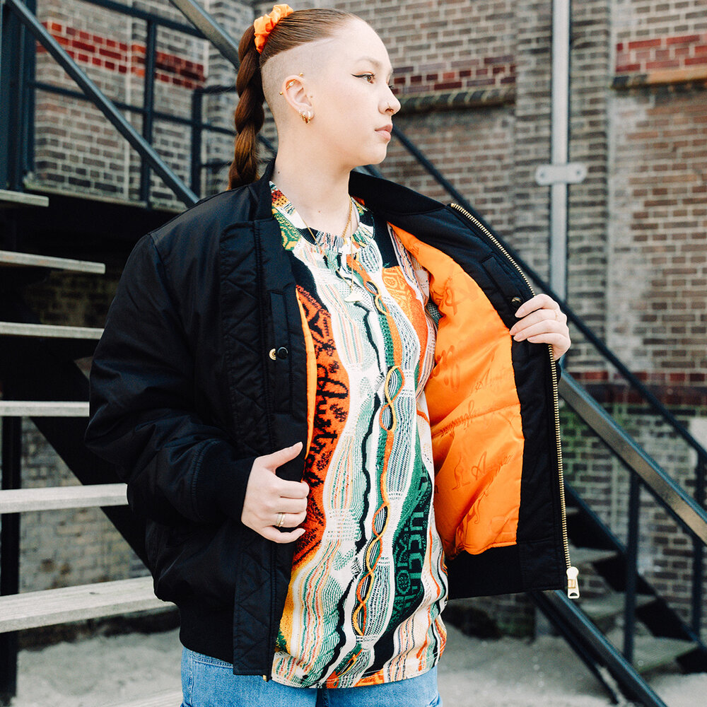 Australian Australian Archive Bomber Jacket (Black)