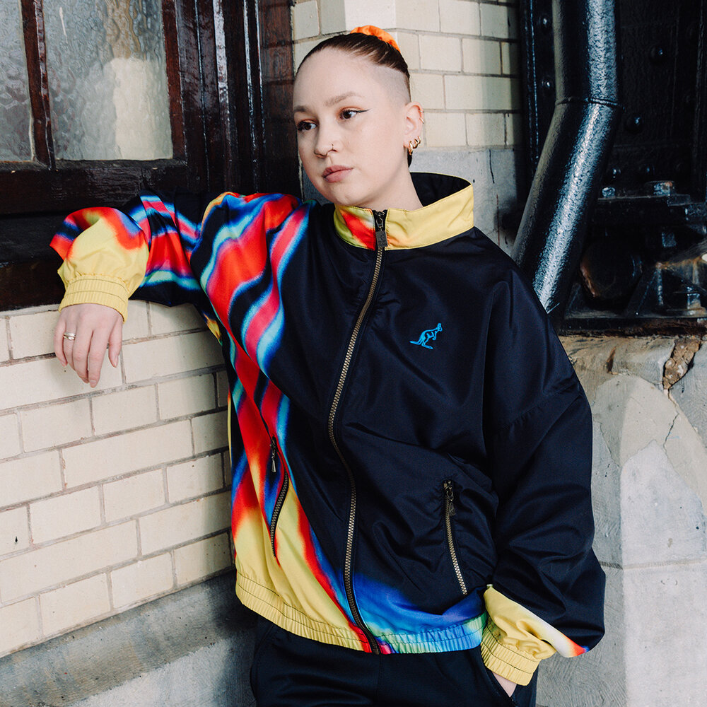 Australian Australian Print Smash Jacke 'Fuel'