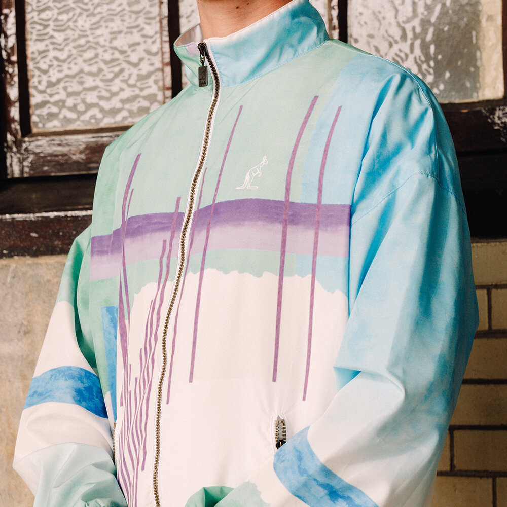 Australian Australian Print Smash Jacke 'Goran'