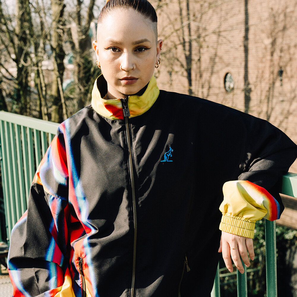 Australian Australian Print Smash Jacke 'Fuel'