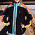 Australian Australian Archive Fleece/Smash '90 Jacke (Turquoise/Glossy) Australian Australian Archive Fleece/Smash '90 Jacke (Turquoise/Glossy)