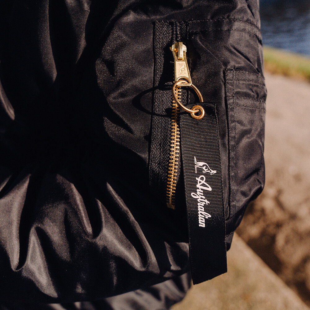 Australian Australian Archive Bomber Jacket (Black)