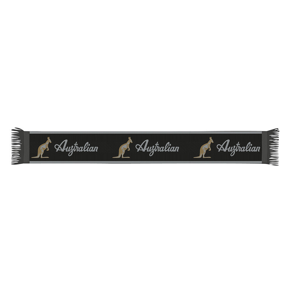 Australian Australian Archive Sjaal (Black)