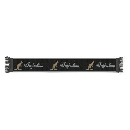 Australian Australian Archive Sjaal (Black)