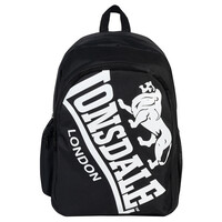 Lonsdale Rucksack (Black/White)