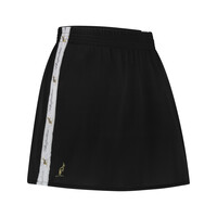 Australian Girl Skirt with White Taping (Black)