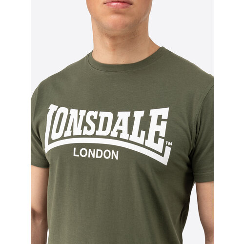 Lonsdale Lonsdale T-shirt 'Fullwood' (Olive/White)