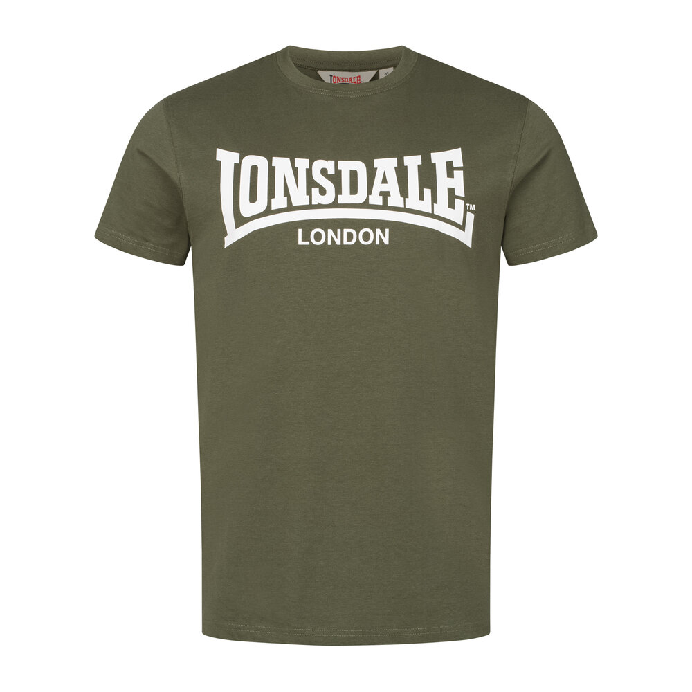 Lonsdale Lonsdale T-shirt 'Fullwood' (Olive/White)