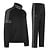 Australian Australian Trainingsanzug Mistral mit Schwarzem Seitenstreifen (Black) Australian Australian Trainingsanzug Mistral mit Schwarzem Seitenstreifen (Black)