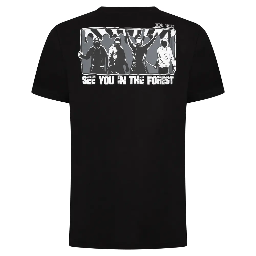 Hooligan Streetwear Hooligan Streetwear T-shirt 'See You In The Forest'