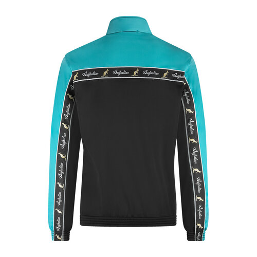 Australian Australian Duo Jacket met zwarte bies 3.0 (Green Storm) - Verbeterde pasvorm Australian Australian Duo Jacket met zwarte bies 3.0 (Green Storm) - Verbeterde pasvorm