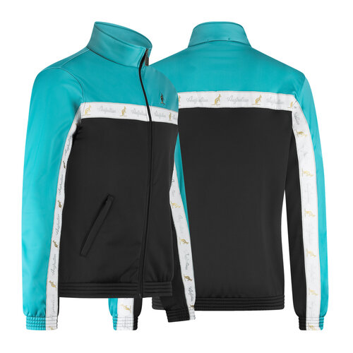 Australian Australian Duo Jacket with White Tape 3.0 (Green Storm) - New Improved Fit Australian Australian Duo Jacket with White Tape 3.0 (Green Storm) - New Improved Fit