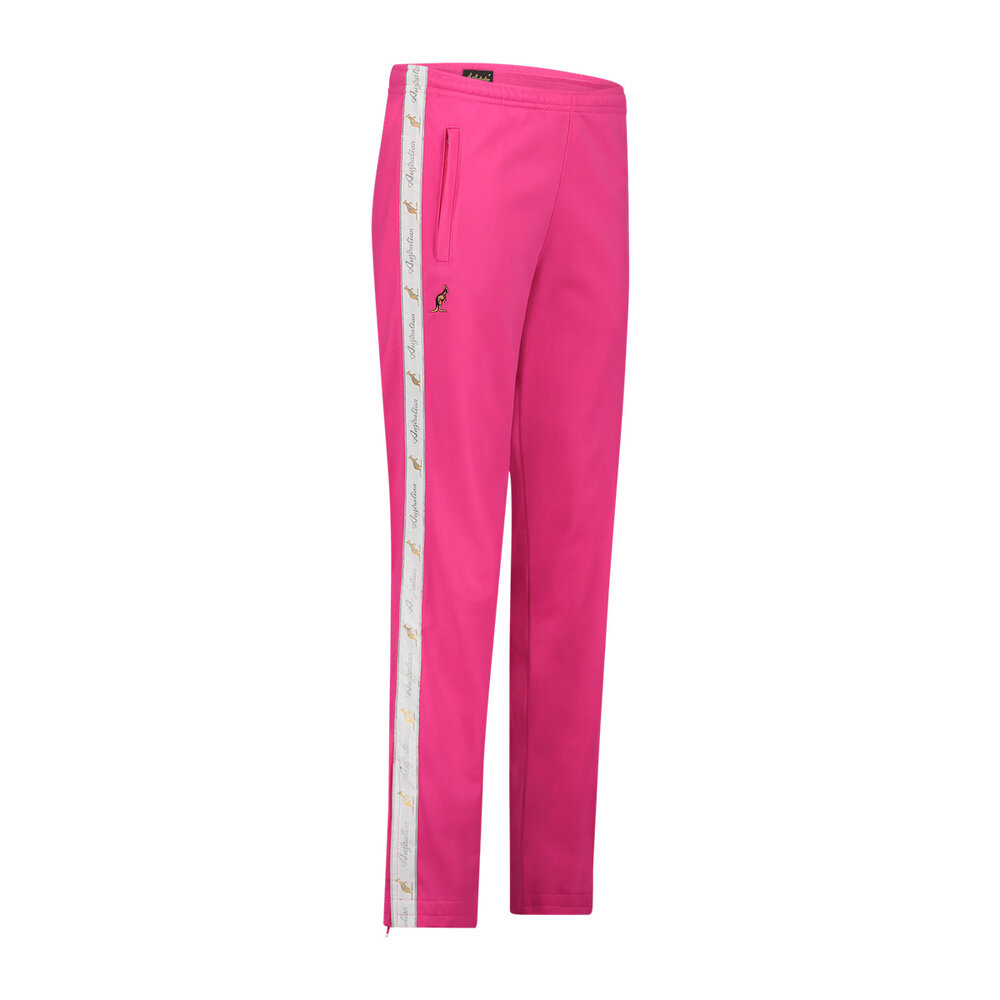 Australian Australian Slim Fit Broek met zwarte bies 3.0 (Fuxia) - Verbeterde pasvorm