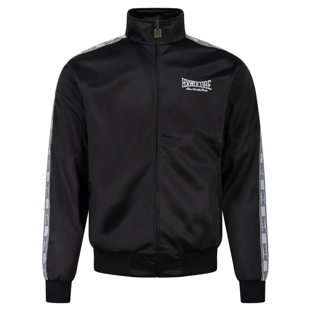 100% Hardcore 100% Hardcore Trainingsjasje 'Essential Classic' (Black/White)