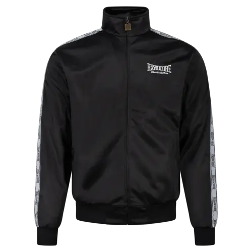 100% Hardcore 100% Hardcore Trainingsjasje 'Essential Classic' (Black/White)
