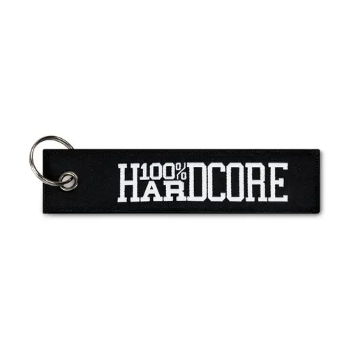 100% Hardcore 100% Hardcore Keytag 'Old School' (Black)