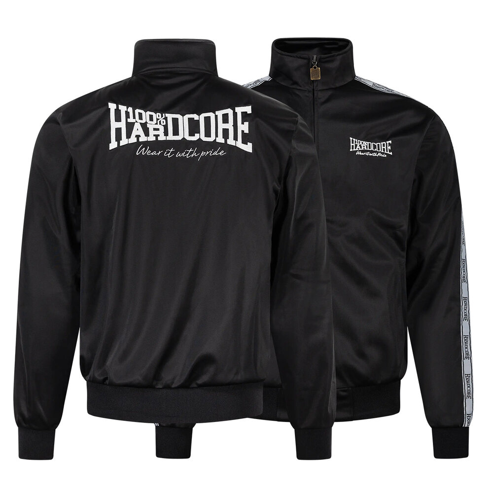100% Hardcore 100% Hardcore Trainingsjasje 'Essential Classic' (Black/White)