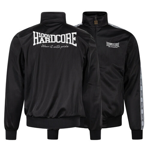 100% Hardcore 100% Hardcore Trainingsjasje 'Essential Classic' (Black/White)