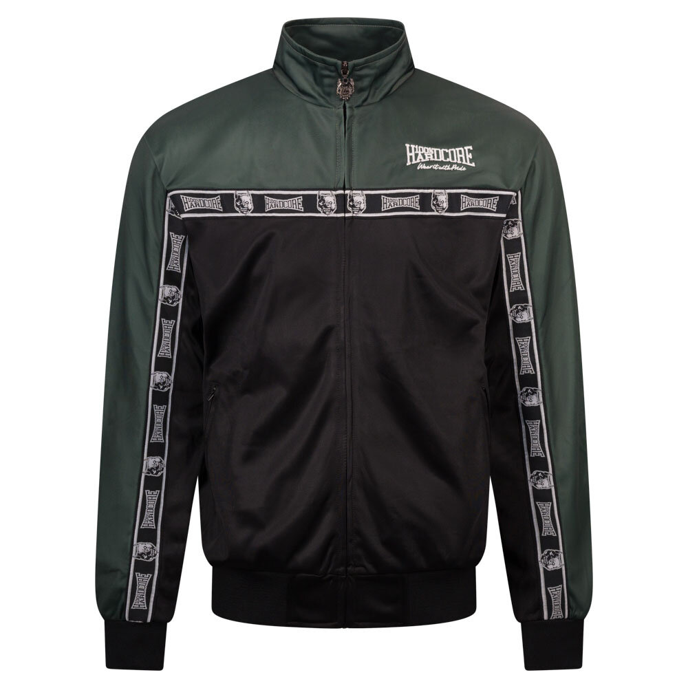 100% Hardcore 100% Hardcore Trainingsjacke 'Essential' (Dark Green)