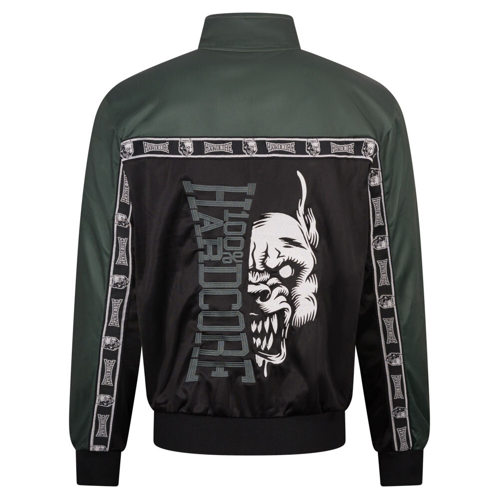 100% Hardcore 100% Hardcore Trainingsjacke 'Essential' (Dark Green)