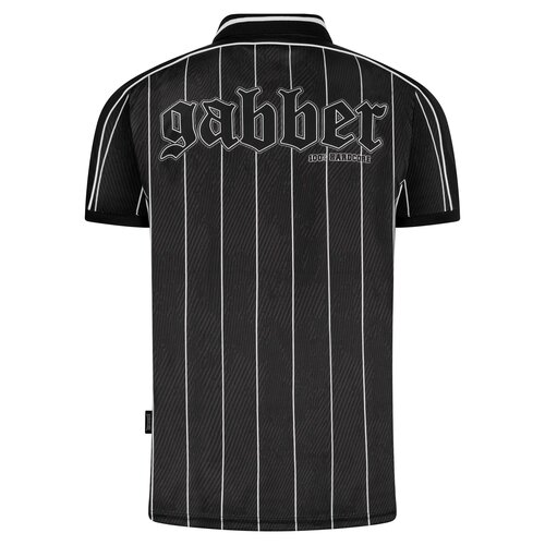 100% Hardcore 100% Hardcore Voetbalshirt 'Striped Gabber' 100% Hardcore 100% Hardcore Voetbalshirt 'Striped Gabber'