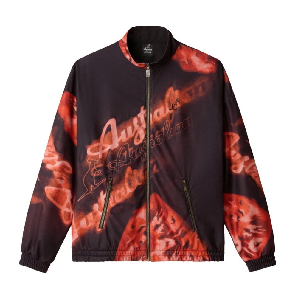 Australian Australian Sabrinda Full Print Jacket 'Rust' Australian Australian Sabrinda Full Print Jacket 'Rust'