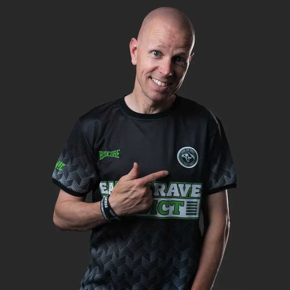 100% Hardcore 100% Hardcore x DJ Panic Voetbalshirt 'Start The Panic'