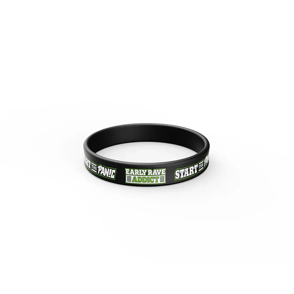 100% Hardcore 100% Hardcore x DJ Panic Wristband 'Start The Panic'