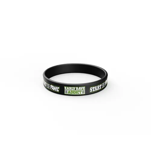100% Hardcore 100% Hardcore x DJ Panic Wristband 'Start The Panic'