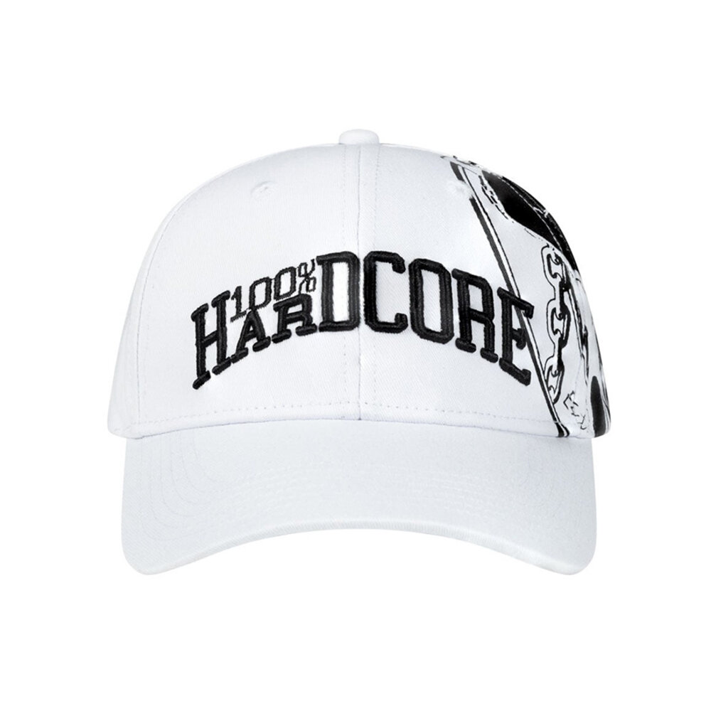 100% Hardcore 100% Hardcore Cap 'United We Stand' (White)
