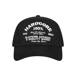 100% Hardcore 100% Hardcore Cap 'Apparel' (Black)