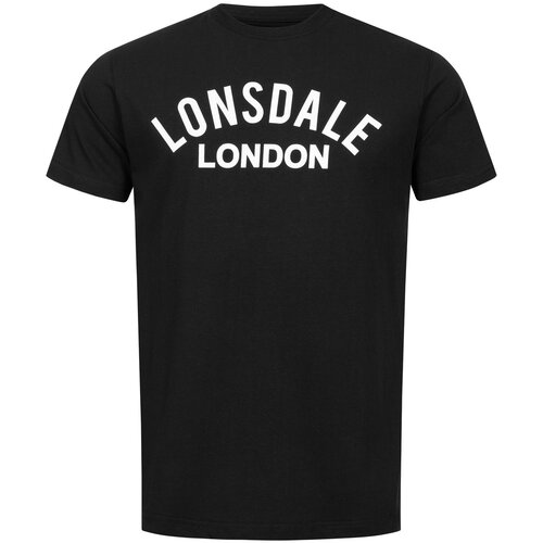 Lonsdale Lonsdale T-shirt 'Bradfield' (Black/White)