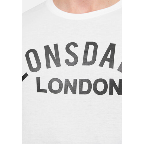 Lonsdale Lonsdale T-shirt 'Bradfield' (White/Black)