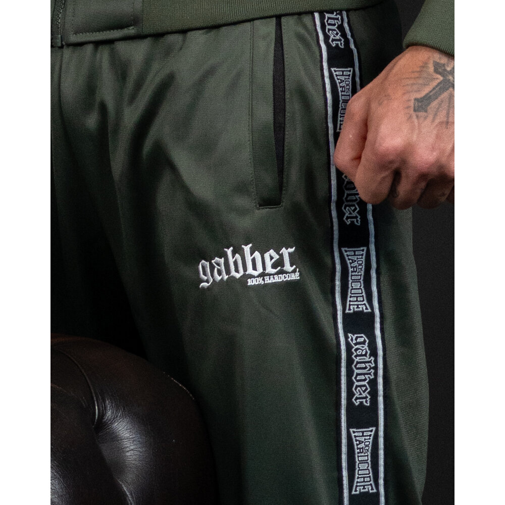 100% Hardcore 100% Hardcore Trainingsbroek 'Gabber' (Army Green)