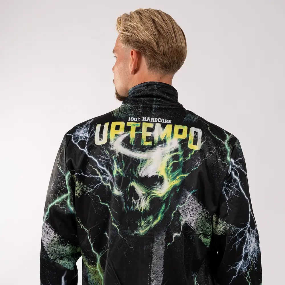 Uptempo Uptempo Track Jacket 'Skull Storm' (Green)
