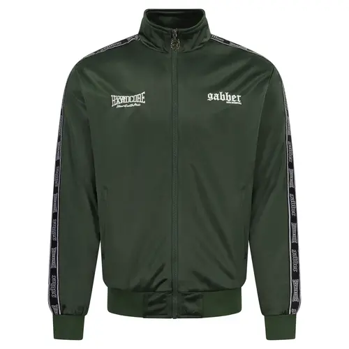 100% Hardcore 100% Hardcore Trainingsjasje 'Gabber' (Army Green)