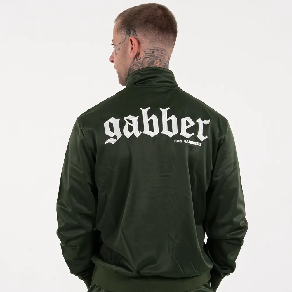 100% Hardcore 100% Hardcore Trainingsjasje 'Gabber' (Army Green)