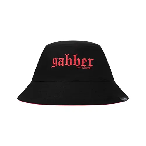 100% Hardcore 100% Hardcore Bucket Hat 'Gabber' (Black/Pink)