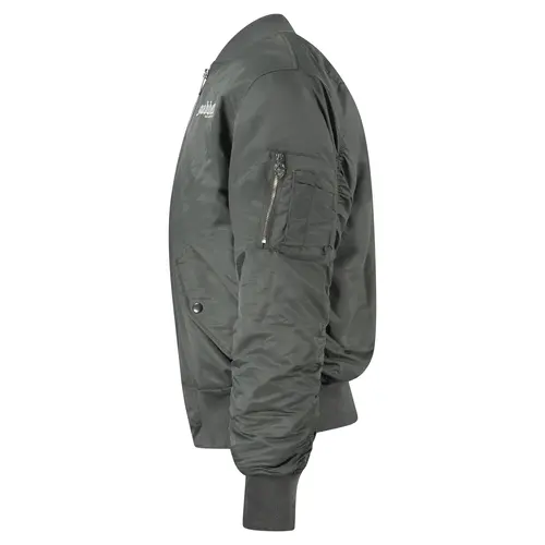 100% Hardcore 100% Hardcore Bomber Jacket 'Gabber' (Army Green)