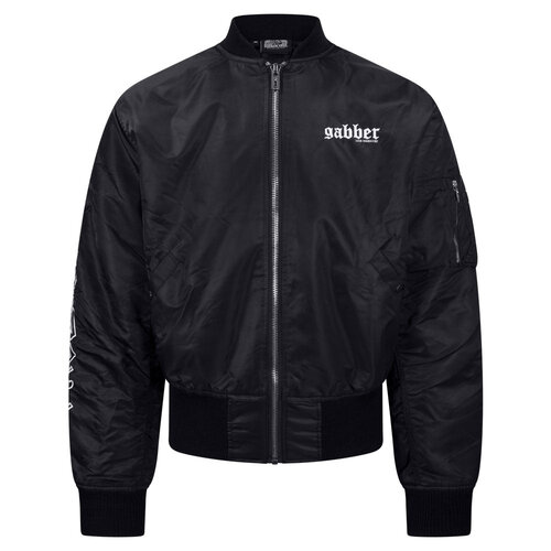 100% Hardcore 100% Hardcore Bomber Jacket 'Gabber' (Black) 100% Hardcore 100% Hardcore Bomber Jacket 'Gabber' (Black)